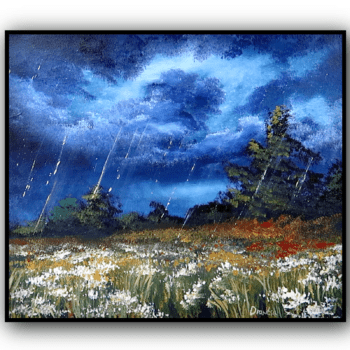 spring rain cloud