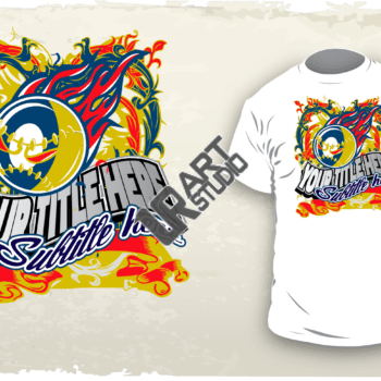Softball vector design 2
