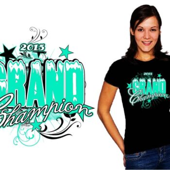 GRAND CHAMPION FREE VECTOR GENERIC DESIGN
