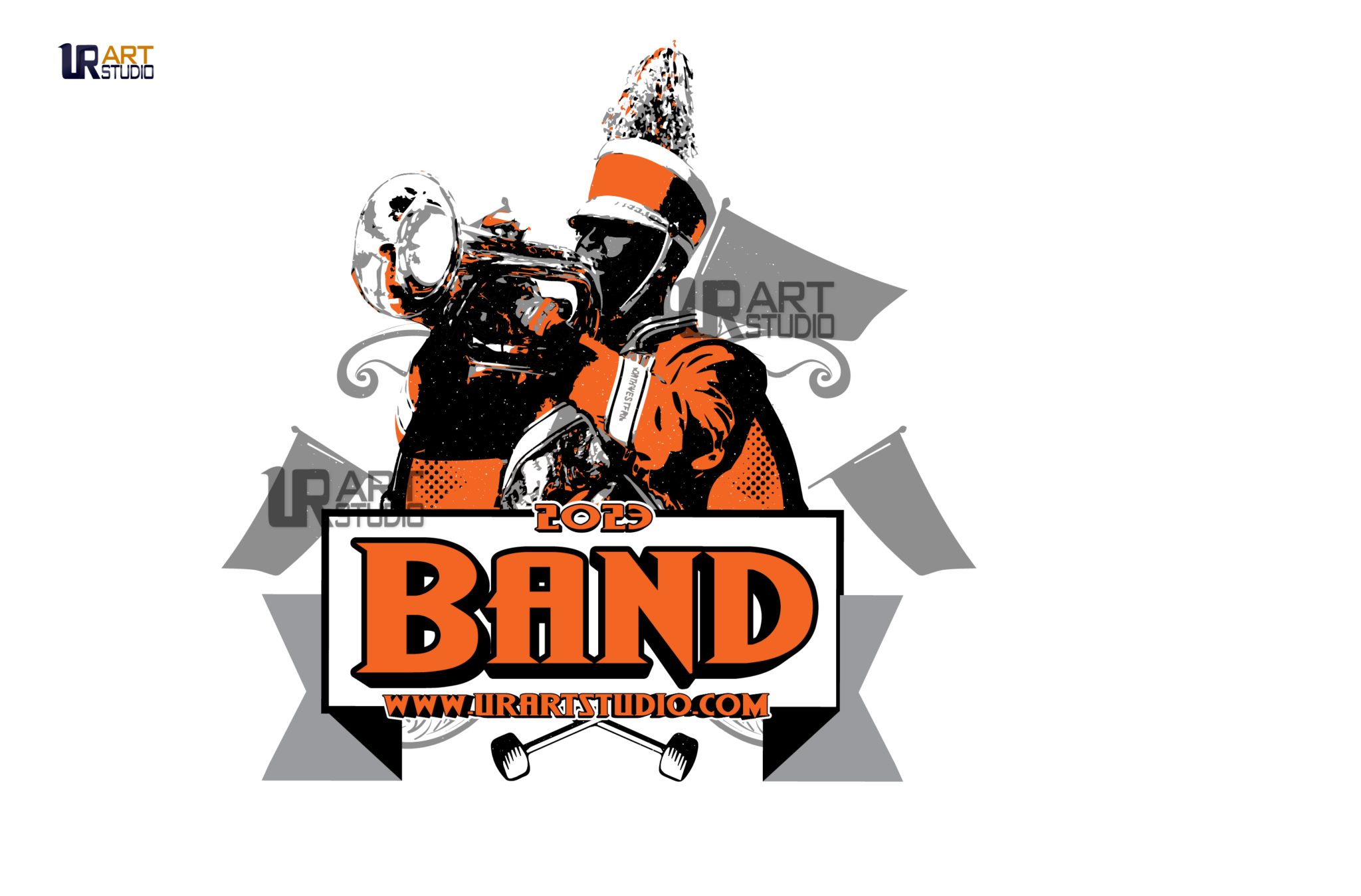 marching band logos